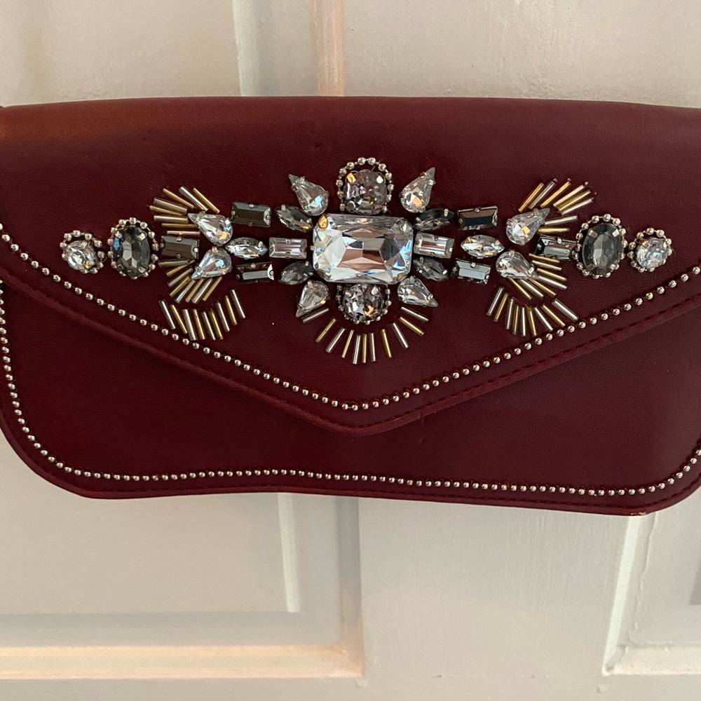 Express Burgundy Purse